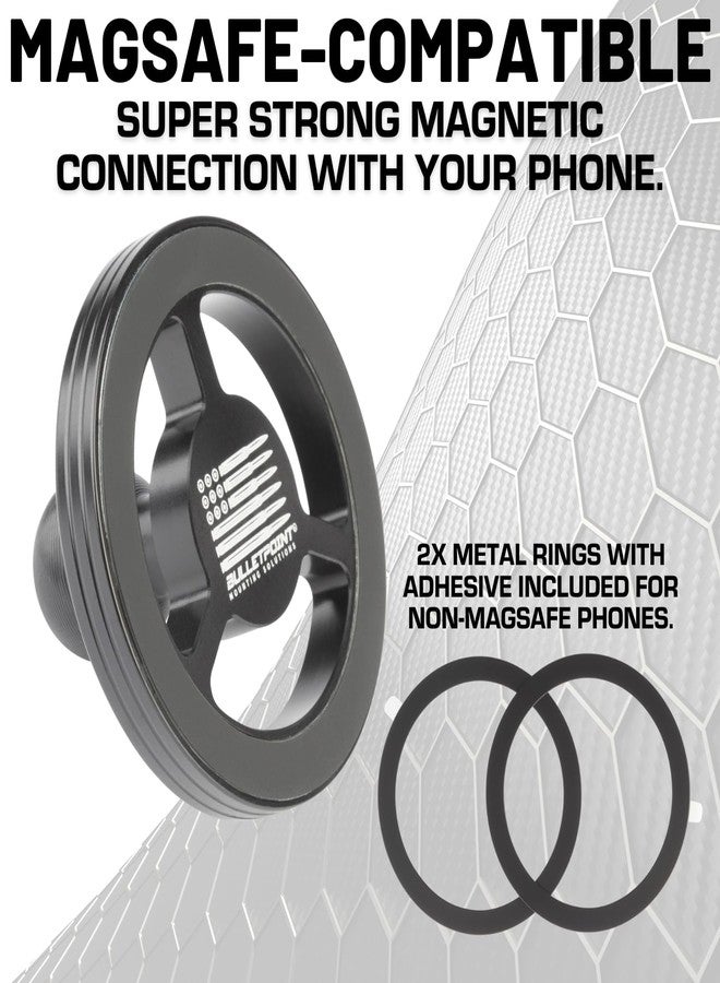 Bulletpoint Adjustable Universal Cup Holder Phone Mount for Car with Carbon Fiber Kevlar Arm Compatible with iPhone Samsung Google Smartphones (MagSafe Phone Holder) - Image 3