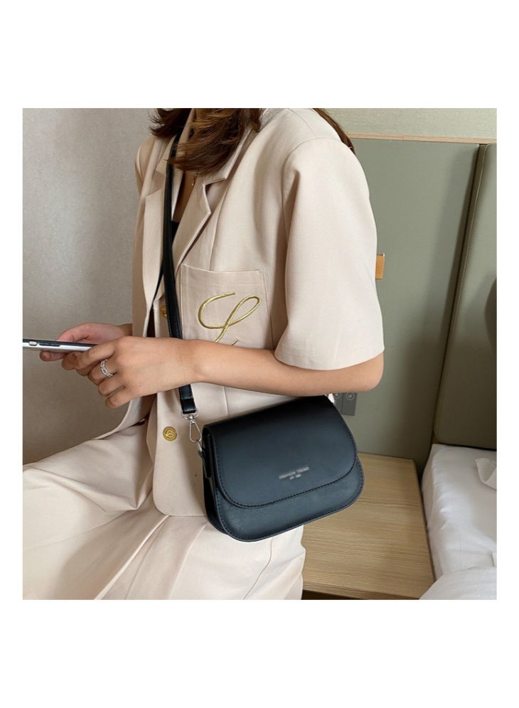 حقيبة كتف نسائية بسيطة وعصرية، حقيبة كروس من جلد البولي يوريثان للسيدات، حقيبة جانبية، حقيبة حمل، حقيبة هاتف محمول محمولة، حقيبة صغيرة، حقيبة عملات معدنية للفتيات/طلاب الجامعات - Image 2