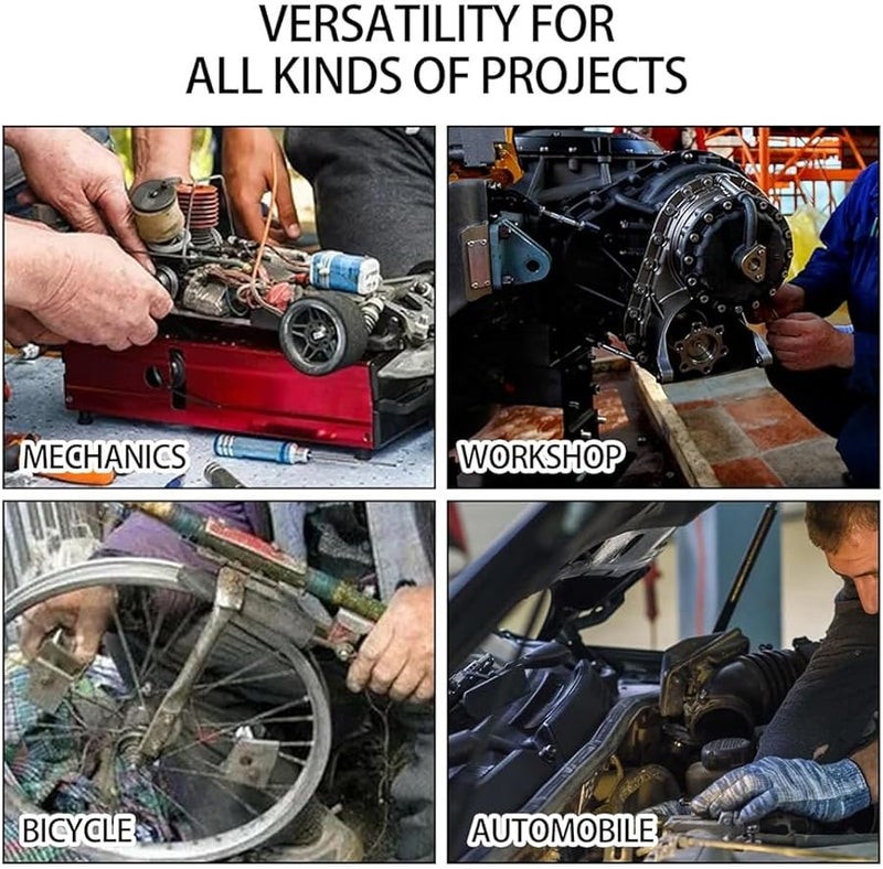 26 Pcs Thread Checker Set Inch and Metric Sizes Nut and Bolt Tester - Image 5