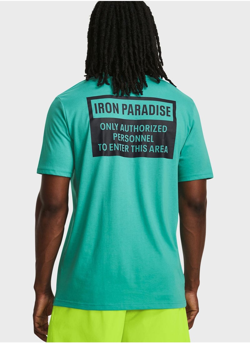 UNDER ARMOUR - Project Rock Lc Bramha T-Shirt - Image 1