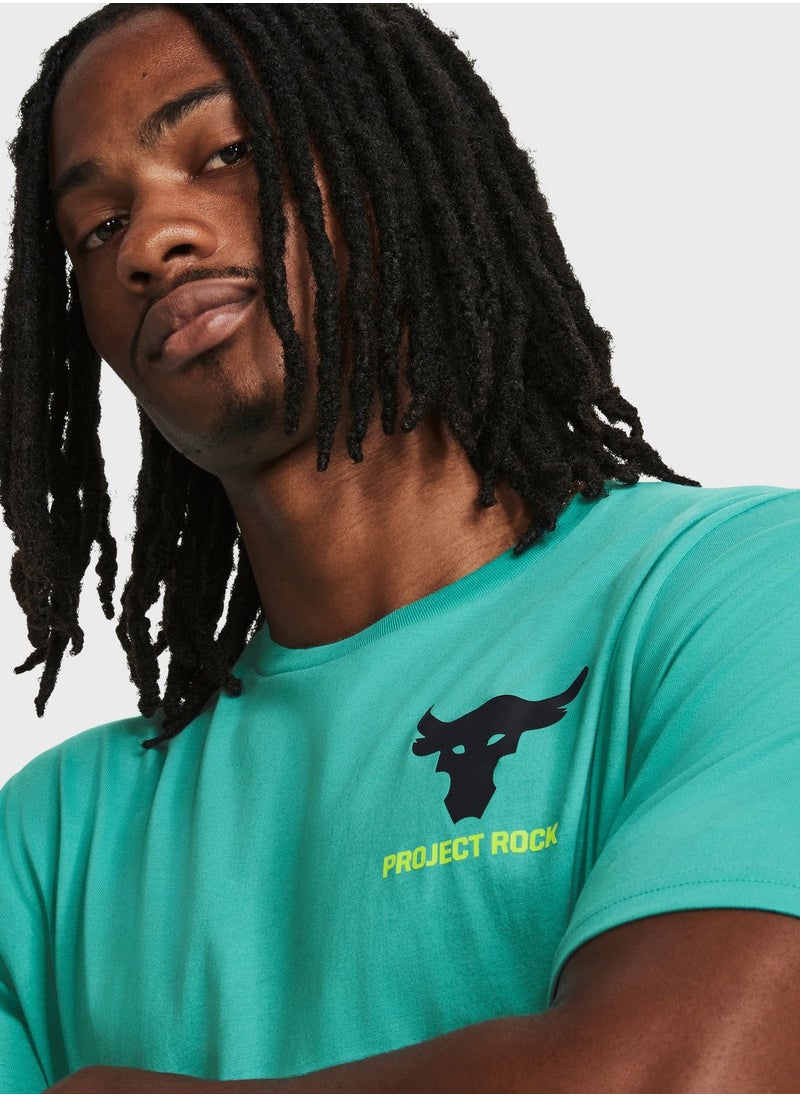 UNDER ARMOUR - Project Rock Lc Bramha T-Shirt - Image 1