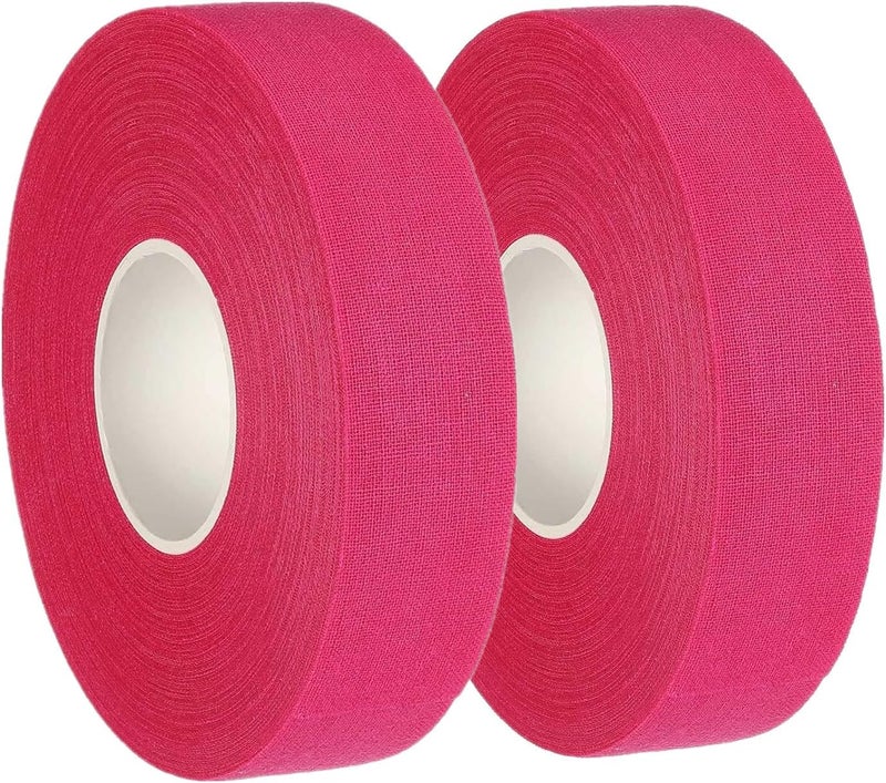 Hockey Ice Hockey tape, wear-resistant anti-skid club handle tape, sports tape 2.5cmx25m rose red 2pcs - Image 2