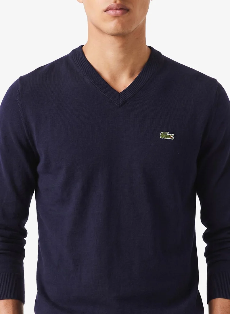 Lacoste  Logo Pullover Sweater for Men | Best Price UAE