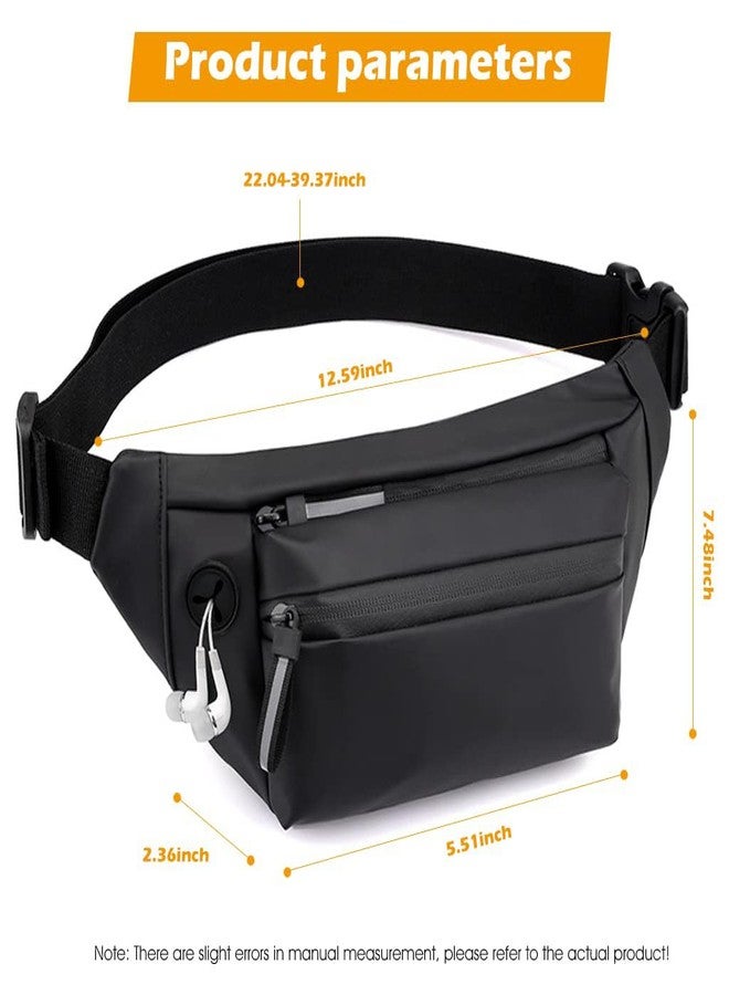 BAGILO Crossbody Sling Bag Chest Backpack Multifunctional Use for Travel, Hiking, Camping, Daily Out for Men & Women Men's Shoulder,Leisure Travel,Hard Shell Anti-Theft Chest Bag (Black) - Image 3