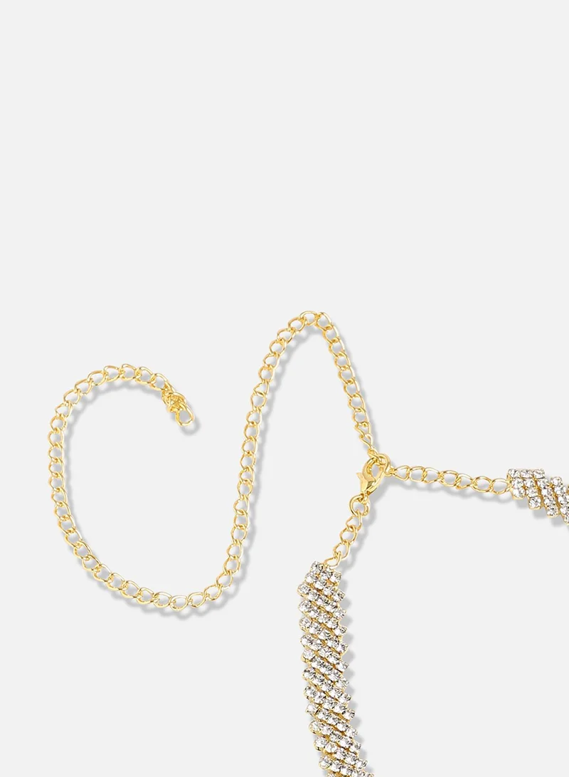 SOHI Party Artificial Necklace Jewellery