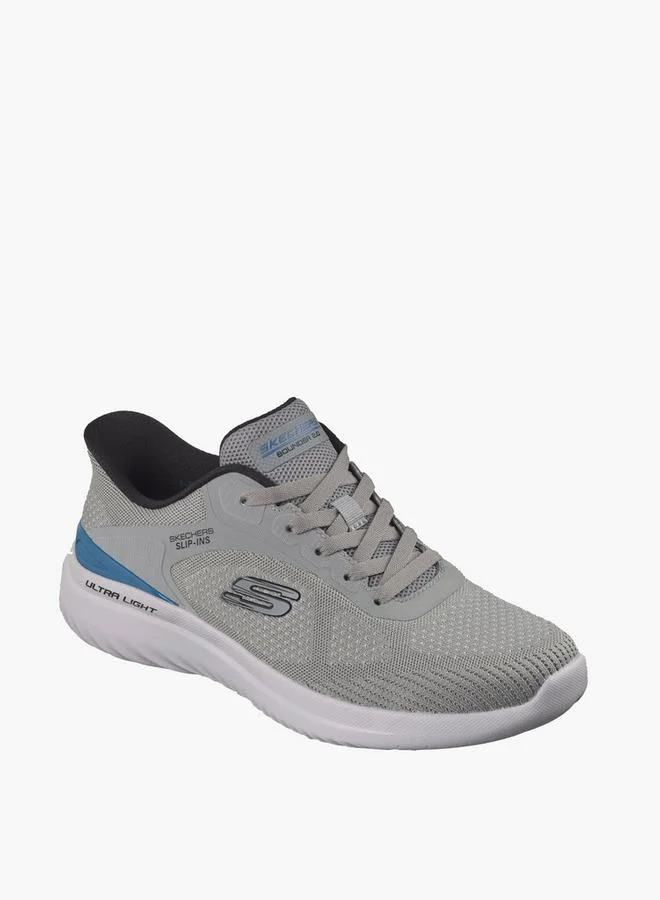 SKECHERS Men Lace-Up Sports Shoes