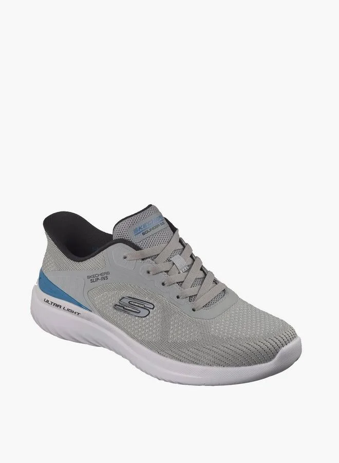 SKECHERS Men Lace-Up Sports Shoes