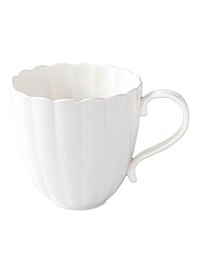 Easy Life Easy to Clean Round Shape Smooth Surface Coffee Mug White 350 ml R2904#LIFW - Image 1