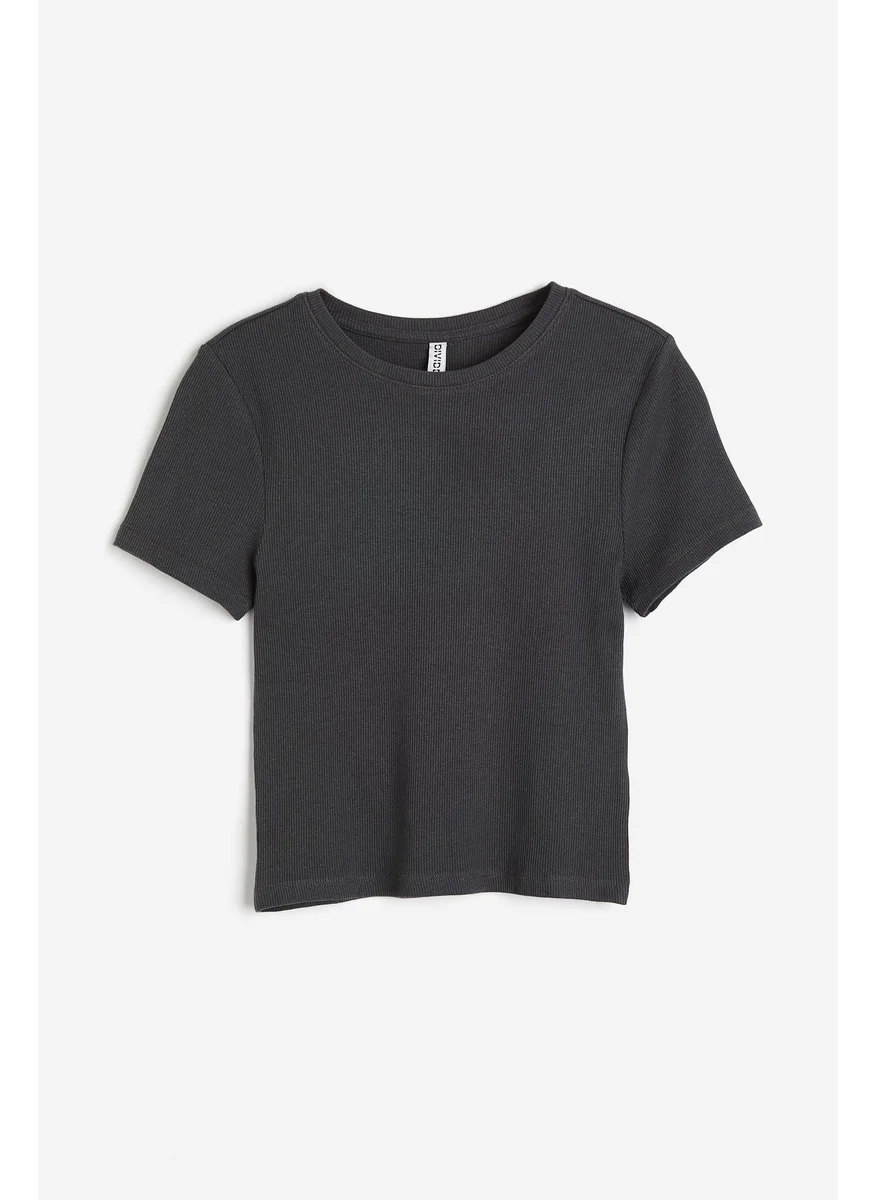 H&M Fitted T-Shirt