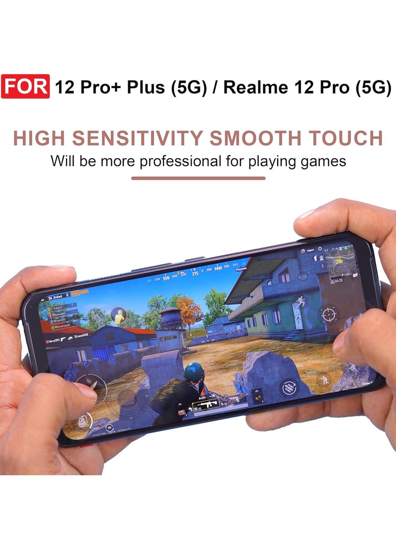 Generic - Screen Protector Full HD Quality UV Tempered Glass Edge to Edge Realme 12 Pro Plus/12 Pro (5G) Screen Coverage with Easy Installation Kit (Transparent) - Image 1