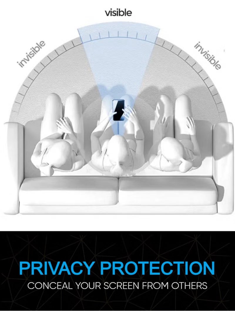 Original - Tempered Dustproof Privacy Glass Screen Protector Compatible For iPhone 13 - Image 1