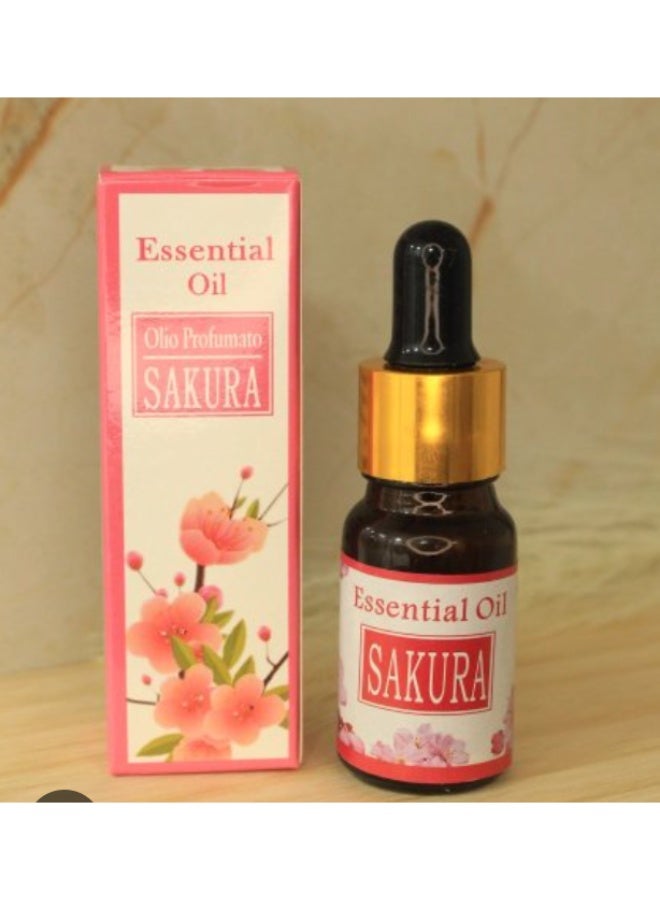 10ml Natural Aromatic Plant Aromatherapy Sakura Oil Humidifier Special Water-Soluble Aromatherapy Essential Oil