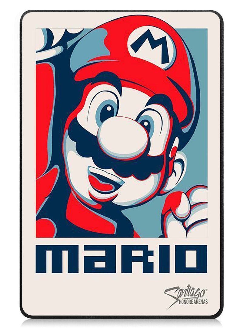 Theodor Protective Flip Case For Lenovo Tab M9 (2023) With Trifold Stand Auto Wake Sleep Shockproof Cover Super Mario - Image 1