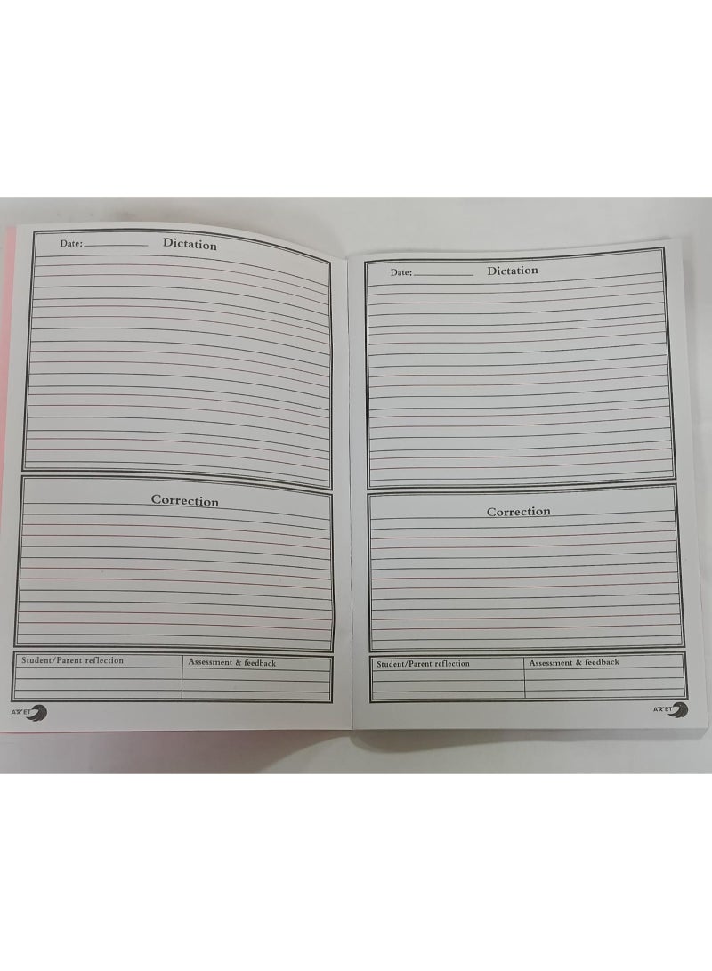 Atket AT800 English Dictation Excercise Book A5 Size - Image 2