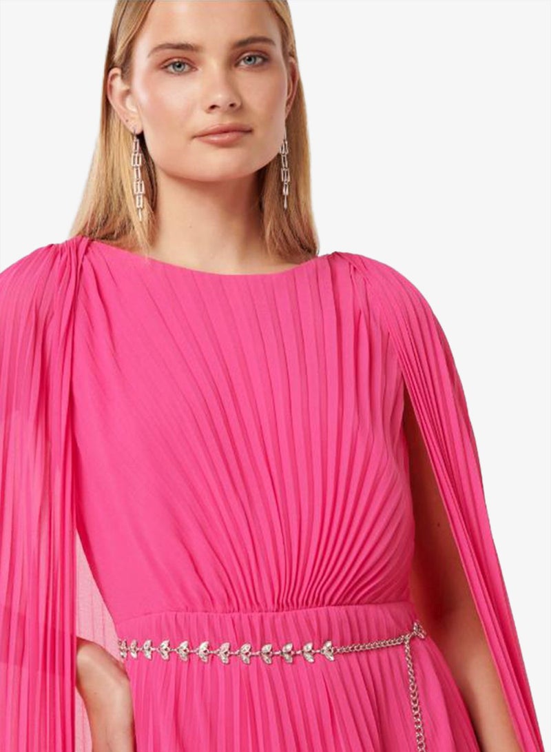 فورايفر نيو فستان ماكسي بأكمام كاب مطوية من كيلي - Image 4