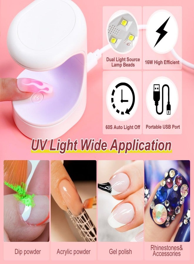 Major Dijit Gel Nail Kit - Beginner Gel Nail Set with Nail Drill, 0.5oz 4-in-1 Nail Glue, 500PCS Long Almond Nail Tips, Nail Clipper, UV Lamp for Nail Extension & Art (Long Almond) - Image 4