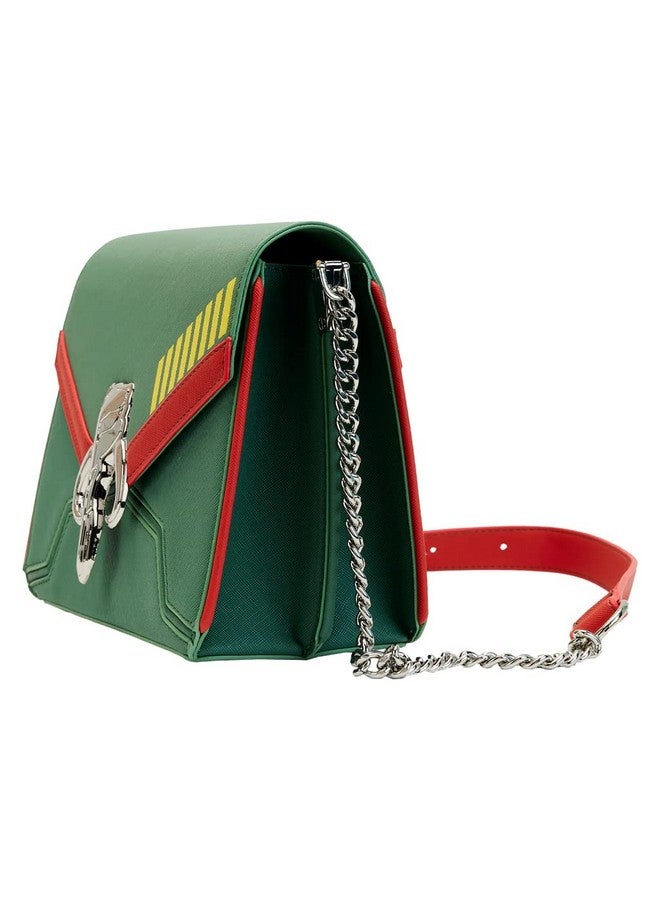 Loungefly Star Wars Crossbody Bag Boba Fett Official Green One Size - Image 3