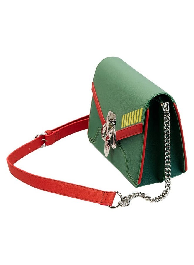 Loungefly Star Wars Crossbody Bag Boba Fett Official Green One Size - Image 4