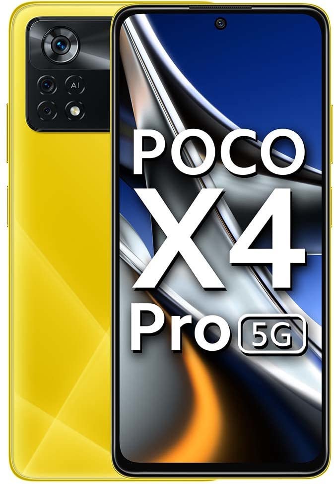 POCO X4 Pro 5G (Yellow, 6GB RAM 128GB Storage) - Image 1