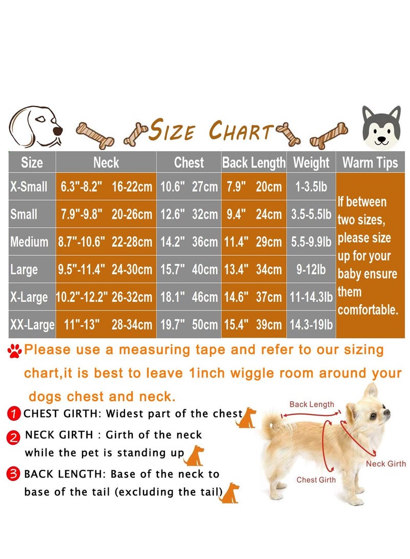 KASTWAVE Pet Pajamas Jumpsuit Dog Shirts, for Small Medium Girls Puppy T-shirts, Cats Onesie Soft Dog Pajamas Cotton Puppy Rompers, Pet Jumpsuits Cozy Bodysuits for Summer Winter Clothing( M ize Only） - Image 5