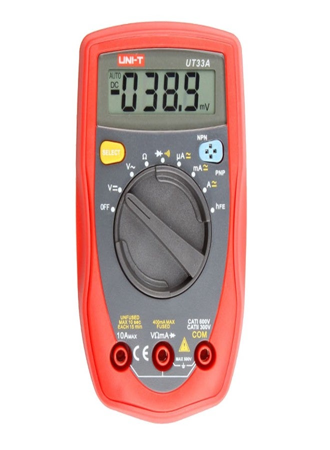 UNI-T UT33A Auto-Ranging Palm Size Multimeter - Image 1