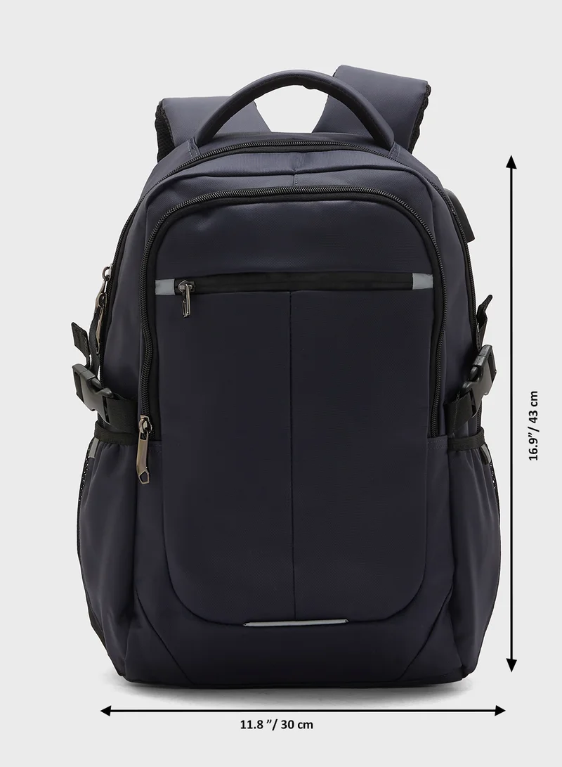 Robert Wood Premium  Backpack With Pocket Organiser