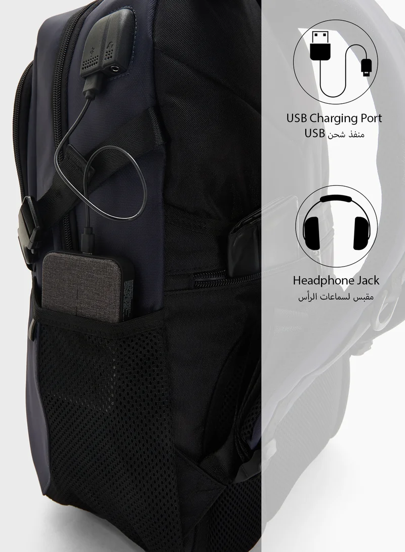 Robert Wood Premium  Backpack With Pocket Organiser