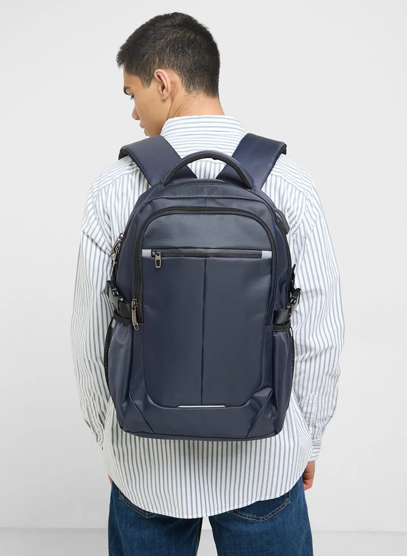 Robert Wood Premium  Backpack With Pocket Organiser