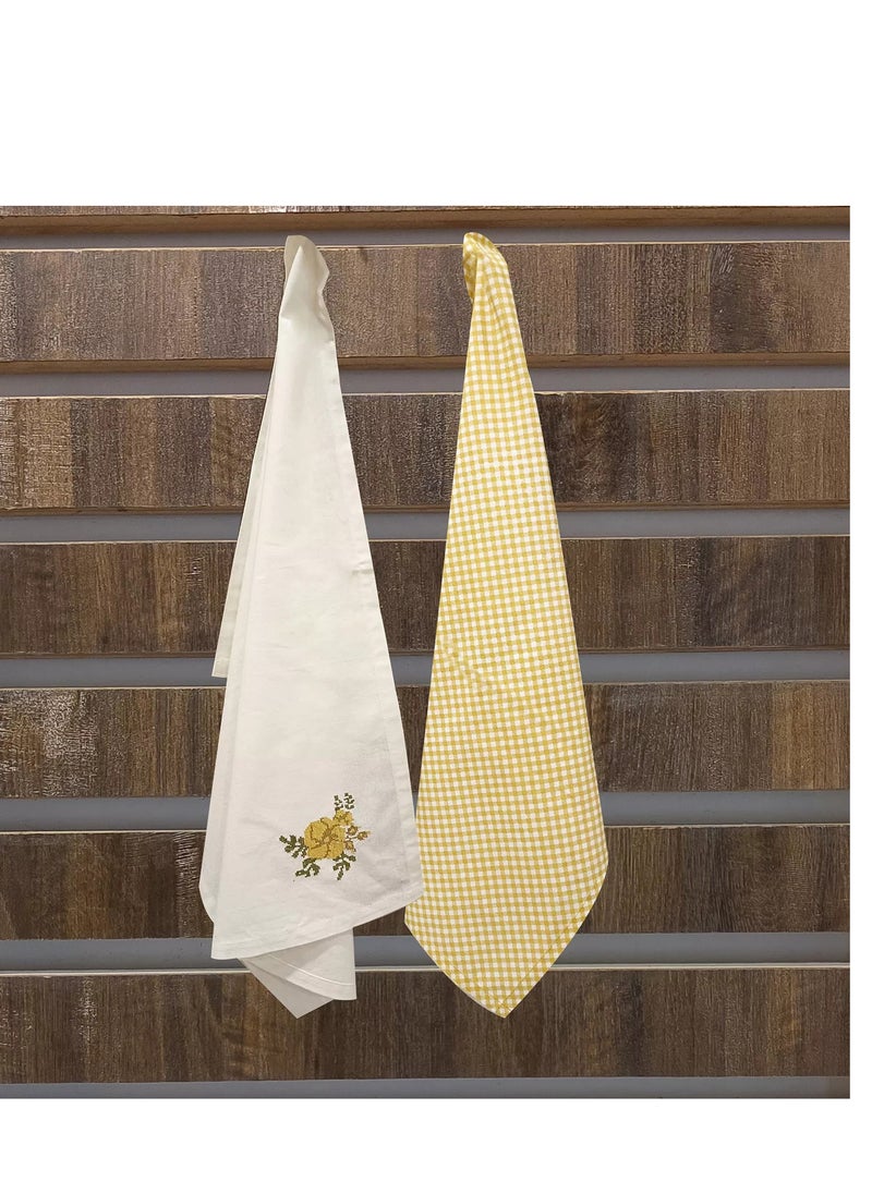 Generic - Tribulus 2 Piece Kitchen Towel Set 50x70 cm - Image 1