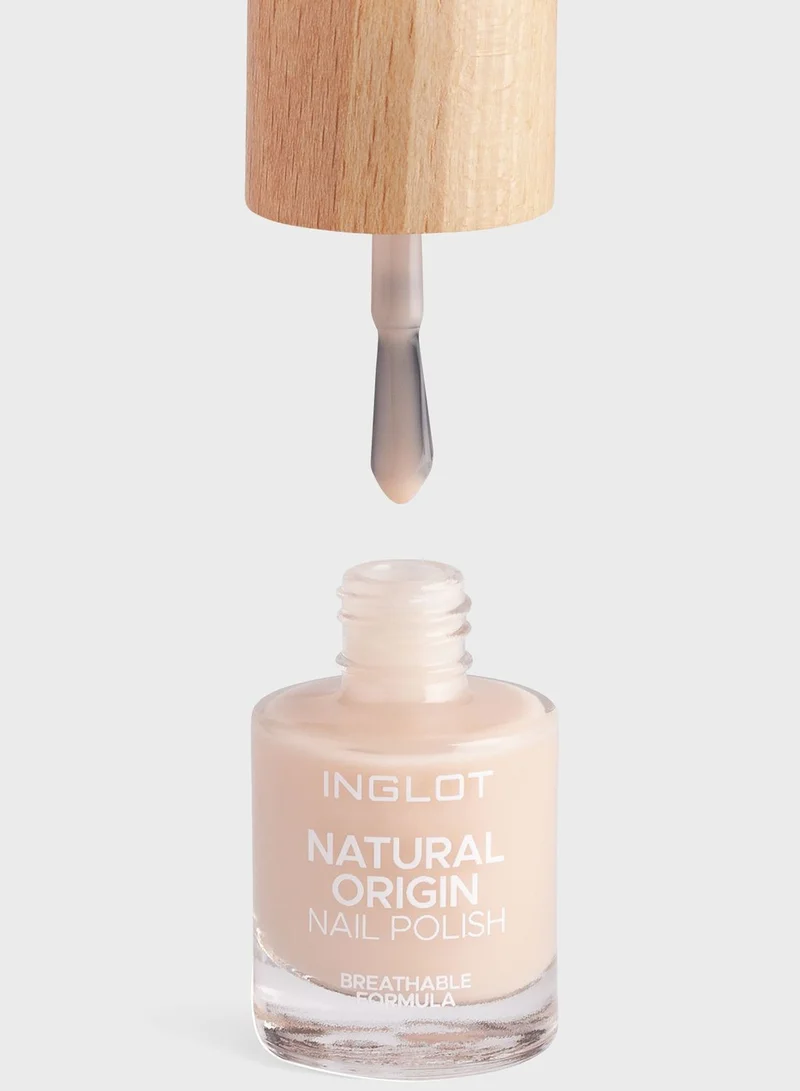 Inglot INGLOT NATURAL ORIGIN NAIL POLISH MILKY ALMOND 011