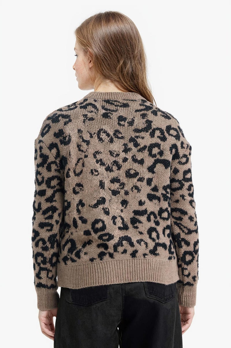 DeFacto Beige Girl Cardigan Casual - Image 5