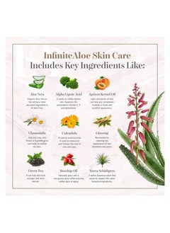 InfiniteAloe Aloe Vera Body & Face Moisturizer – Fragrance-Free Face Cream, Body Cream, Hand Lotion for Dry Skin – 1 Medium Jar (2 Oz.) Organic Face Moisturizer – Full Body Lotion for Skin Care  - Image 4