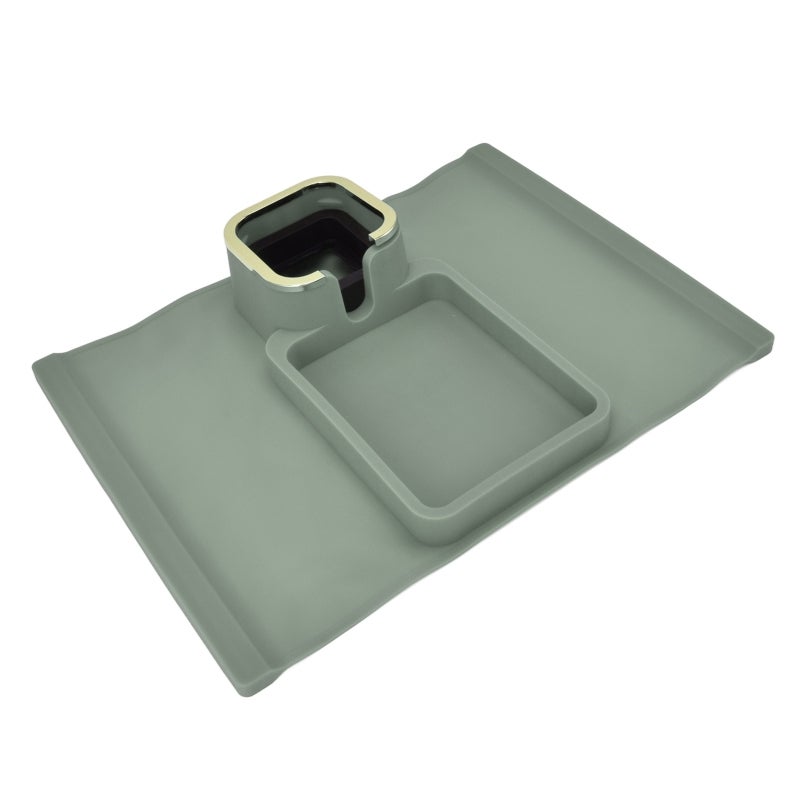 Couch Cup Holder: Premium Silicone With 4 Iron Tubes, Stable Performance - Fits 3.5 Inch Wide Cups, Easy Grip Sofa Arm Tray for Living Room Sofa, Recliner Chair, Balcony Couch - Image 5