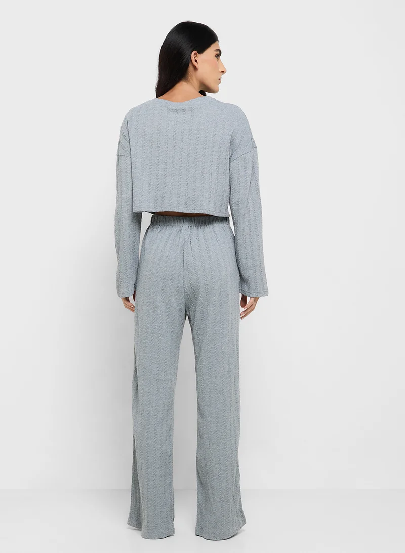 ايلا Top & Pant Pyjama Set