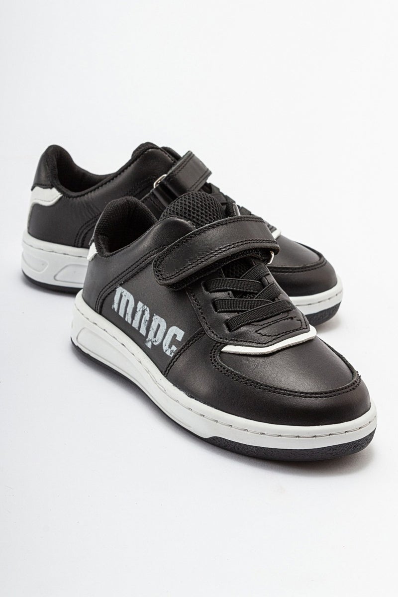 Mnpc Boys Black Genuine Leather Anatomical Casual Shoes  - Image 4