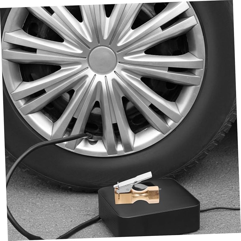 صمام ماسك الهواء ذاتي القفل لنفخ إطارات السيارات من مادة النحاس - Image 5