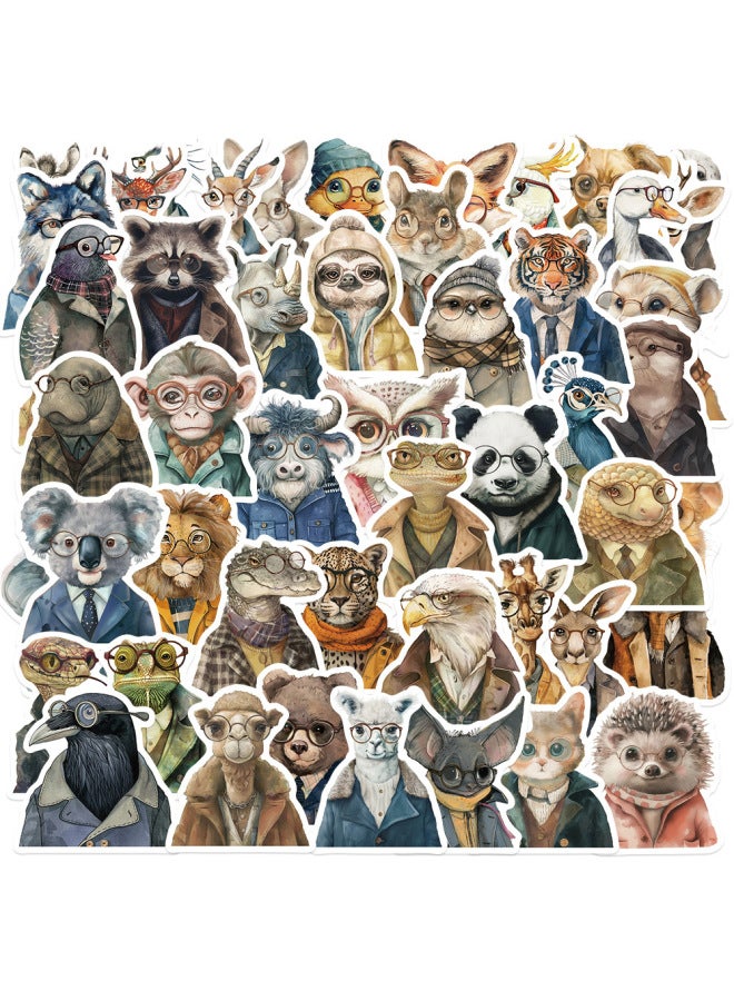 [super Complete Collection] Farm Wildlife Stickers Children's Toys Elk Alpaca Panda Lion Stickers