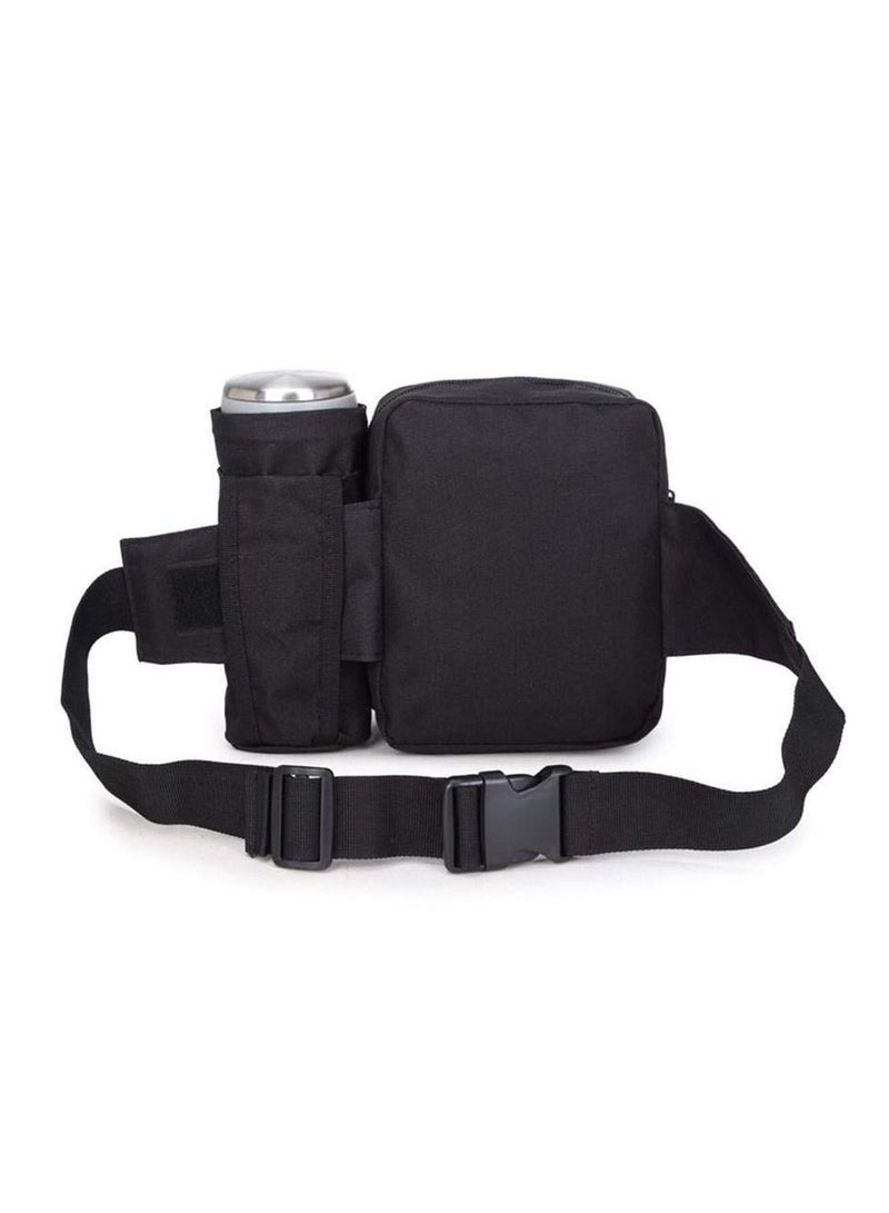Waist Bag Sports Waterproof Waist Pack with Water Bottle Pocket Holder Running Belt Pouch Pack for Hiking Cycling Camping Climbing Travel - Image 2