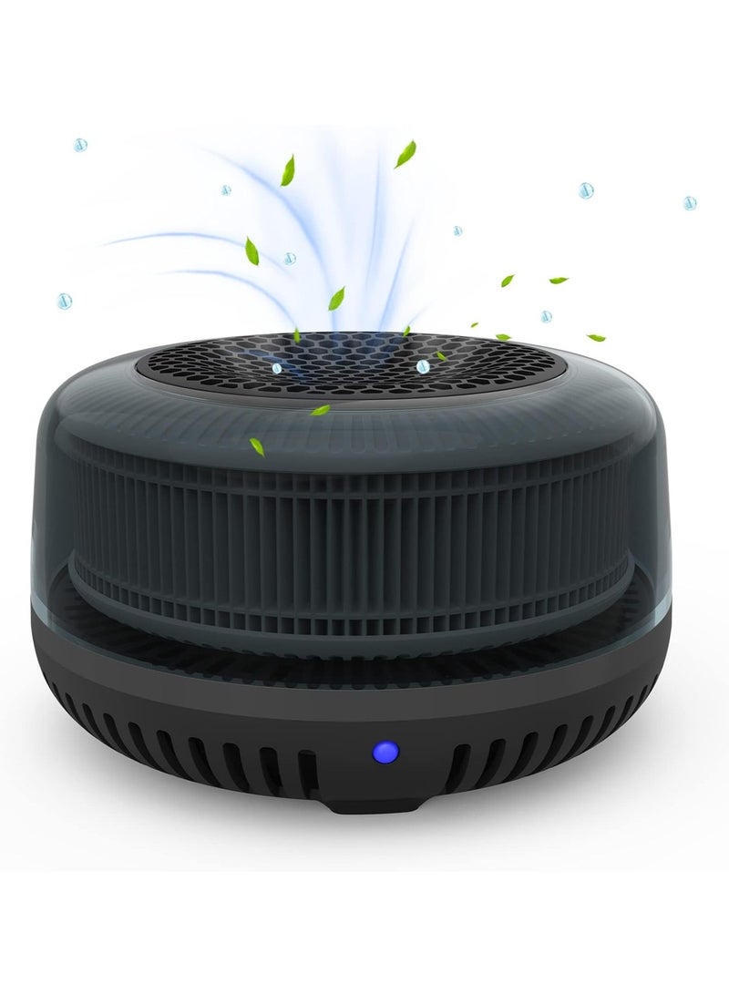 KASTWAVE Compact Air Purifier for Car and Small Spaces - True H13 HEPA Filter | USB-Powered Quiet Ionizer | Ideal for Bedrooms, Cars, and Pet Areas - Image 1