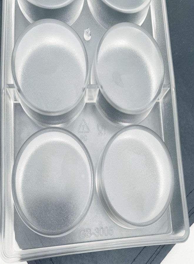 Goldbaking Reusable Polycarbonate Round Plain Cookie Chocolate Mold For Chocolate Covered Cookie Making Deep Filled Chocolates Mould Plastic Cylinder Candy Making Mold Compatible with Oreos - Image 5