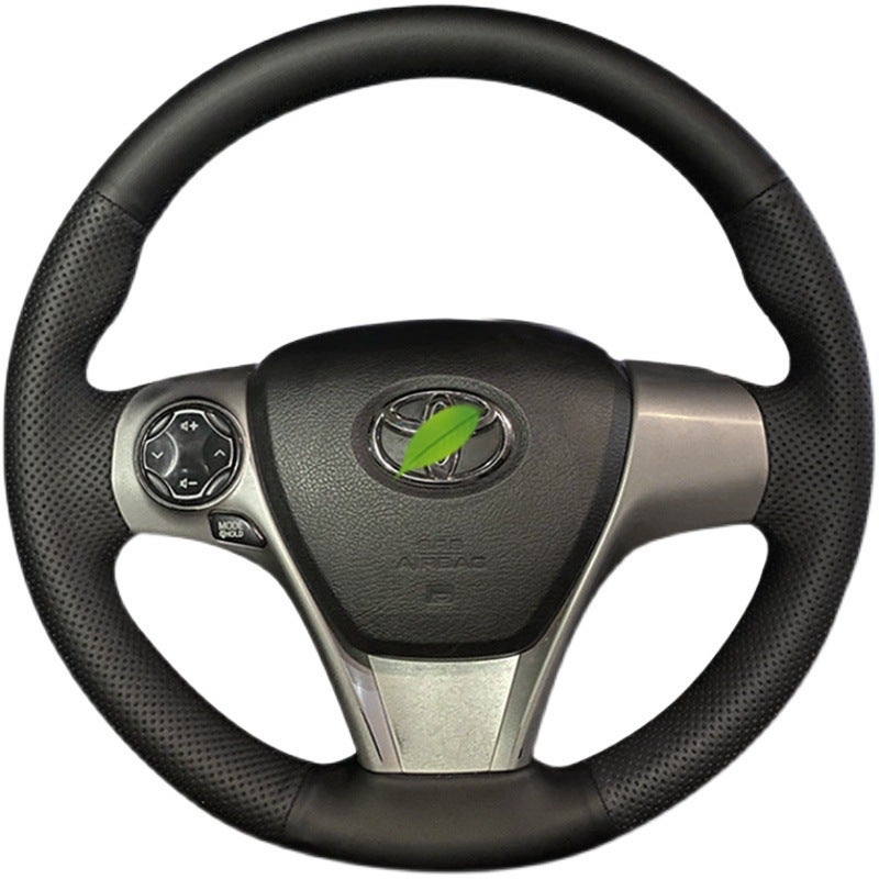 Suitable For 12-17 Camry Junrui Hand Sewing Steering Wheel Handle Cover Special Car Special Comfortable Grip For Four Seasons - Image 5