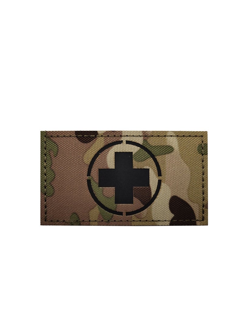 Hiker Reflective Medical Patch for Nighttime M00069-4 reflective 9*5CM cross (CP black) 