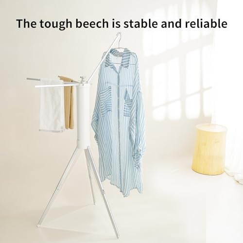 JOOM Clothes Drying Rack Portable Foldable - Drying Rack Clothing Space Saving,Collapsible Drying Rack for Laundry,Travel,Indoor,Outdoor. Folding Clothing Rack Home and Travell (Small Rack) - Image 3