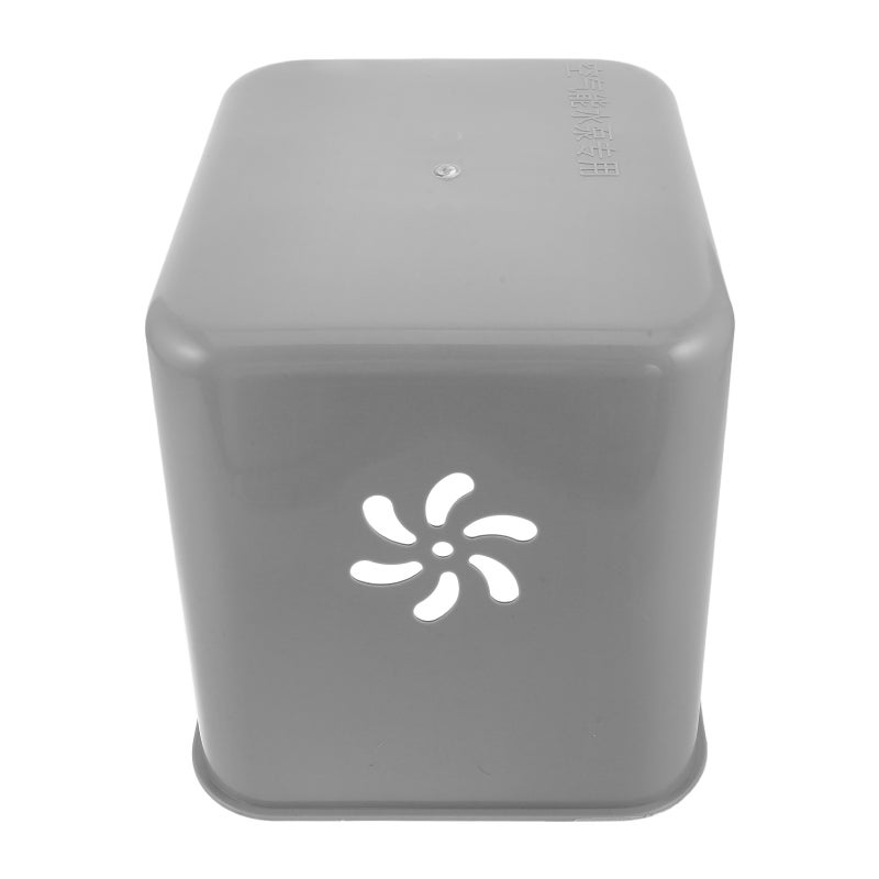 Garden Filter Pump Cover Grey Weather Resistant for Outdoor Pool Motor and Irrigation Pumps - Image 4