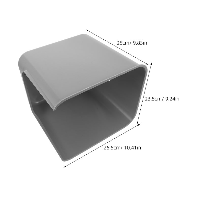 Garden Filter Pump Cover Grey Weather Resistant for Outdoor Pool Motor and Irrigation Pumps - Image 2