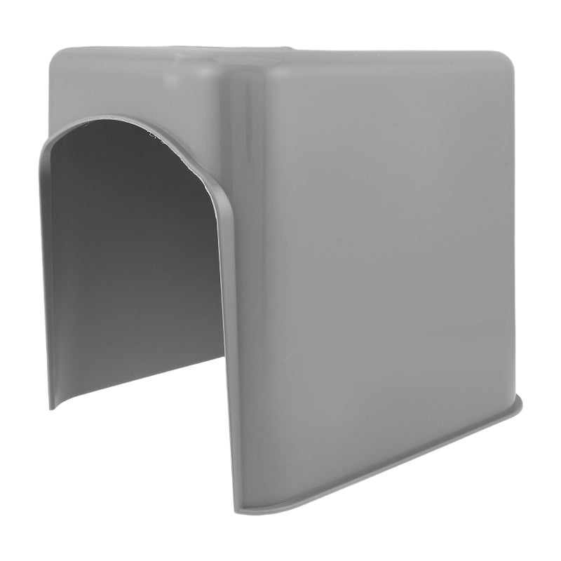 Garden Filter Pump Cover Grey Weather Resistant for Outdoor Pool Motor and Irrigation Pumps - Image 1