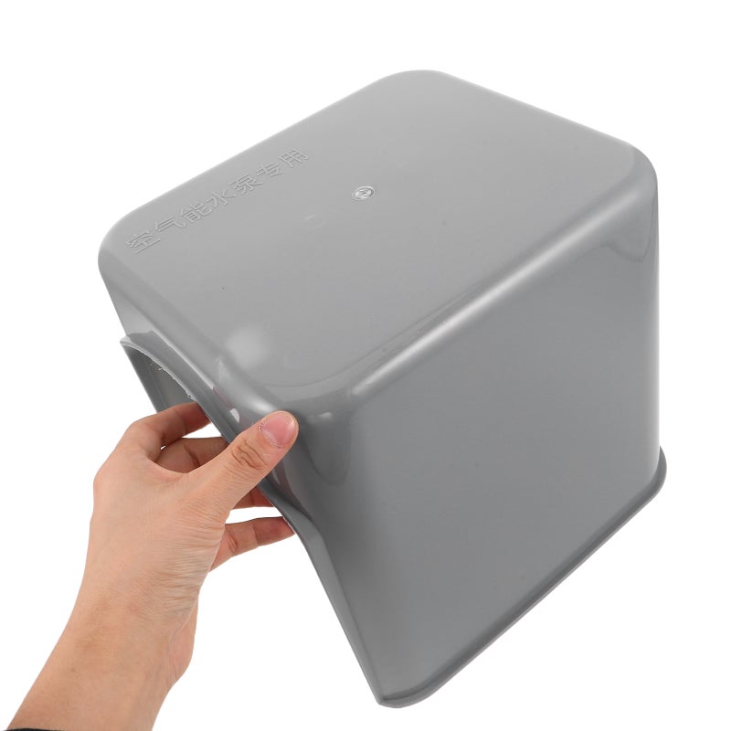 Garden Filter Pump Cover Grey Weather Resistant for Outdoor Pool Motor and Irrigation Pumps - Image 3