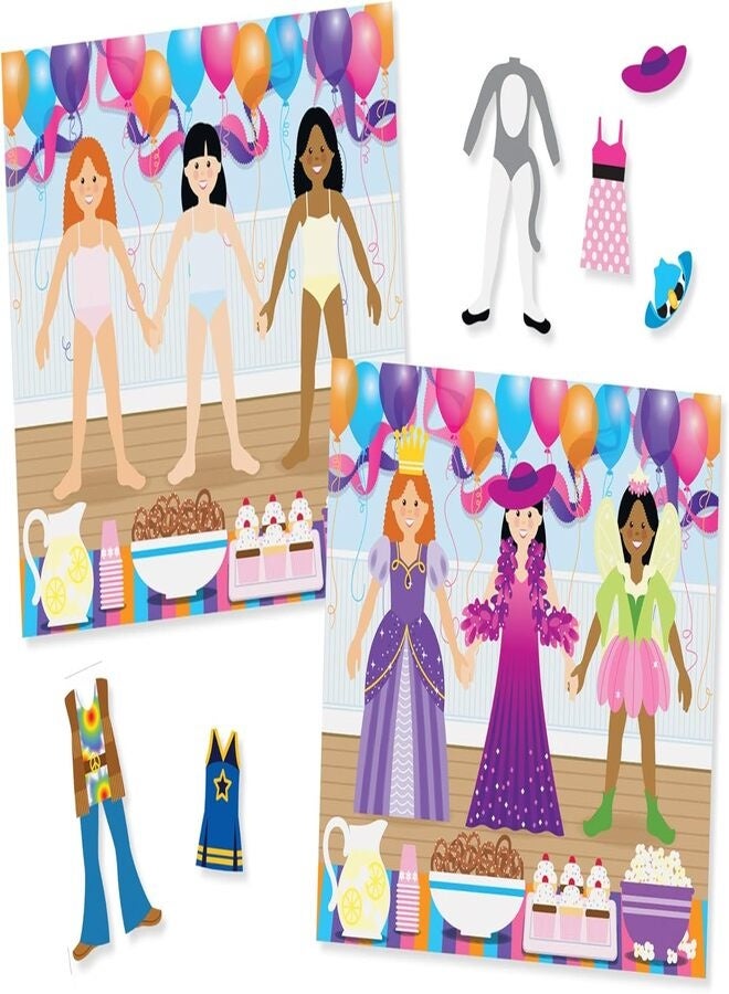 Melissa & Doug ميلسا ودوج - لوحة ملصقات قابلة لإعادة الاستخدام: تنكر-165+ - Image 2