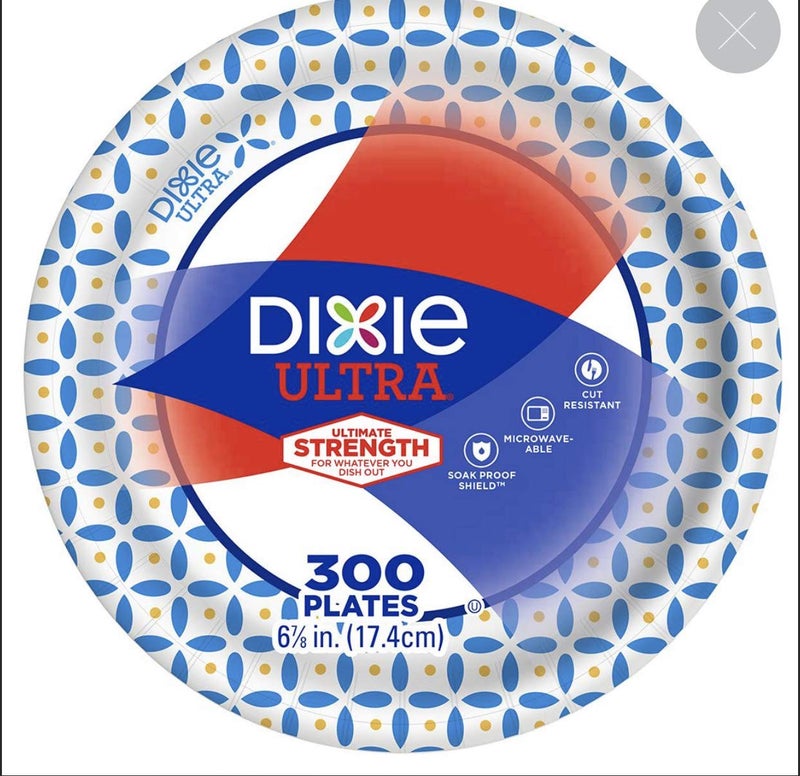 Dixie Dixie 300 Count 6 78 inches 