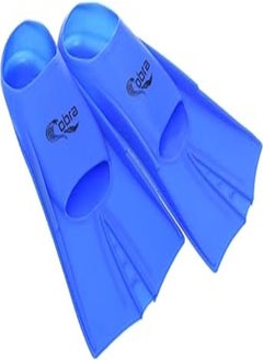 Generic High Quality Silicone Swimming Fins Size 42-44 For Swimmers & Divers - Blue